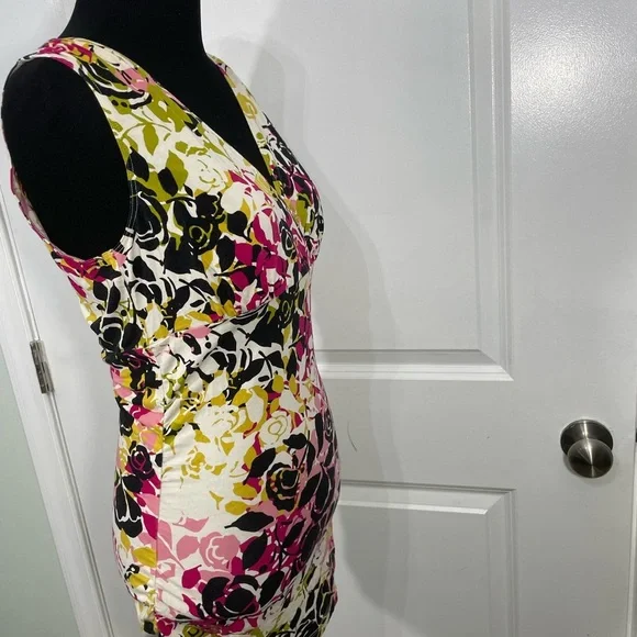 CAbi Multicolor Floral Blouse Size Small CB-60 - Picture 6 of 8